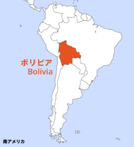 ボリビア地図